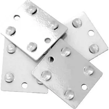 Dílenský regál Spojovací díly R2, pozink