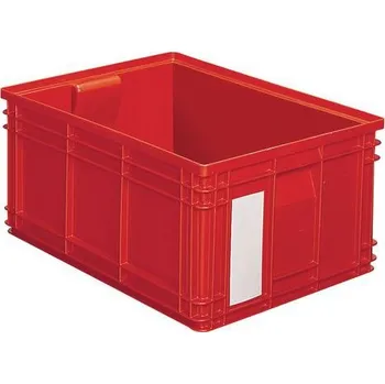 Úložný box Barevná plastová přepravka PS (85 l), červená