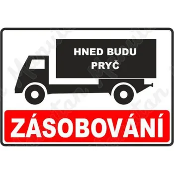 Kancelář Zásobování, plast 297 x 210 x 2 mm A4