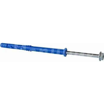 Hmoždinka Rámová hmoždinka FFs 10x240mm s límcem+vrut 6hr.hex13/TORX40, 25ks