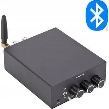 Hi-Fi komponenty Bezdrátový HiFi audio zesilovač Bluetooth Bass 100W BT 5.0