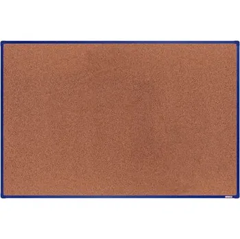 Kancelář Korková tabule boardOK, 180 x 120 cm, modrá