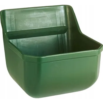 Chov hospodářského zvířete Kerbl 10-1004 plastové krmítko zelené 9 l