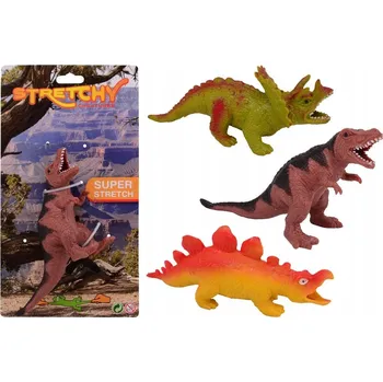 Figurka Dinosaurus strečový 3 druhy