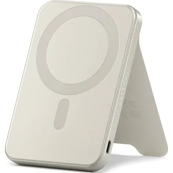 Powerbanka Satechi Qi2 5000 mAh (ST-B5Q2SW) béžová