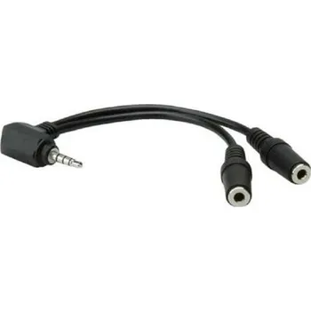 Video redukce AQ 2x Jack 3,5mm / Jack 3,5mm, M/F (xaqcv28001)