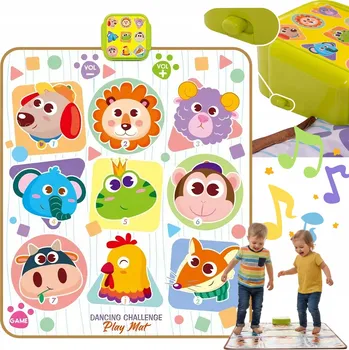 Hudební nástroj pro děti PODLOŽKA HRAJÍCÍ PRO DĚTI EDUKAČNÍ HUDEBNÍ A POHYBOVÁ ZÁBAVA