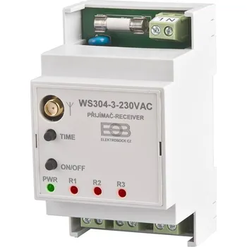 Elektrobock WS304-3 230VAC, tří-kanálový (WS304-3 230VAC)
