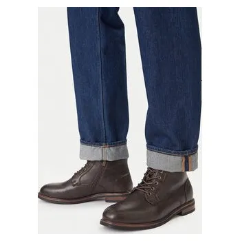 Pracovní obuv Kotníková obuv Lanetti MYL8518-1 Hnědá 43