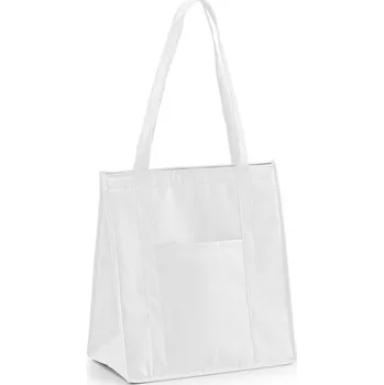 ROTTERDAM. Chladicí taška z netkané textilie (80 g/m²) - Bílá