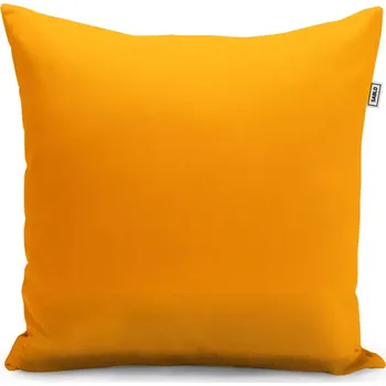 Polštář Sablio Polštář Neonová oranžová - 50x50 cm