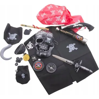 Karnevalový kostým Kostým Pirát Funny Fashion, univerzální velikost