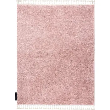 Koberec Dywany Łuszczów Kusový koberec Berber 9000 pink Rozměry koberců: 80x150