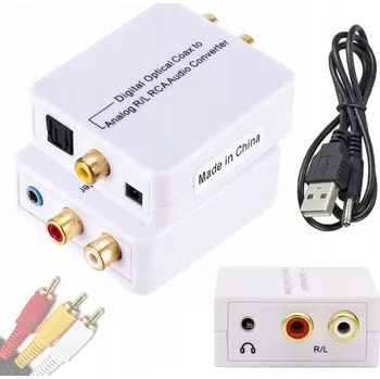 Optický převodník Coaxial/Toslink SwiatKabli 1E2-06-141