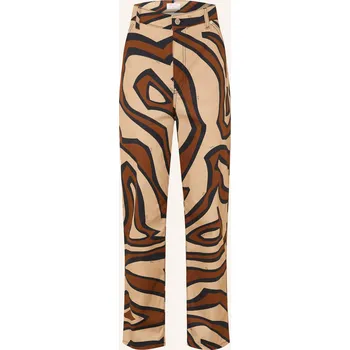 Dámské kalhoty Pucci Dámské Kalhoty, koňaková / hnědá / černá, 38