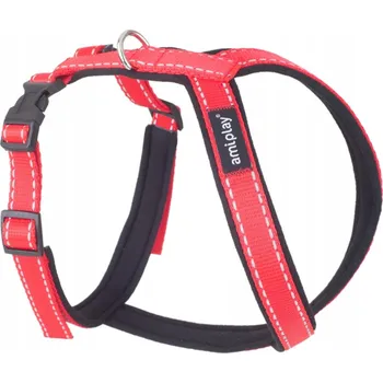 Postroj pro psa PÁSEK PRO PSA NASTAVITELNÝ SILNÝ Grand Soft Reflective M max 34/49-59 Cm