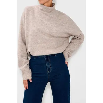 Dámské oblečení Sinsay - Rolák basic - béžová - 719HK-08M - 719HK-08M-M