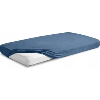 Prostěradlo Froté prostěradlo Premium s gumou 90x200 Modré