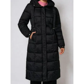 Dámský kabát Sinsay - Prošívaný kabát s kapucí - černá - 411HH-99X - 411HH-99X-XXL