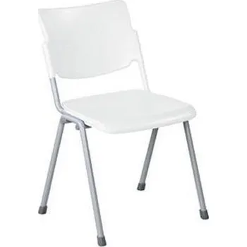 Nábytek Kovové jídelní židle MIA, bílá