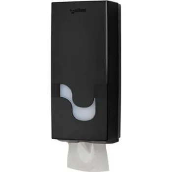 Zásobník Celtex na skládaný toaletní papír černý plast