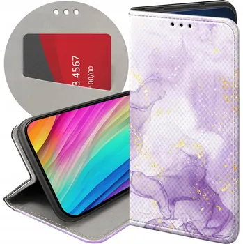 Pouzdro na mobilní telefon Flipové pouzdro Hello Case pro Xiaomi 15, fialové