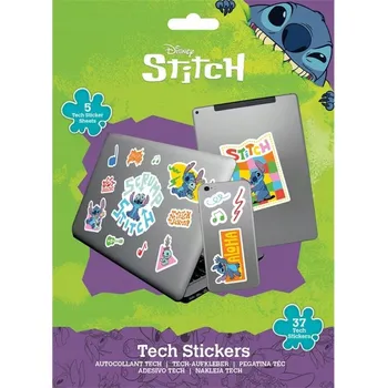 samolepka Samolepky klasické Lilo a Stitch Pyramid International 37 ks