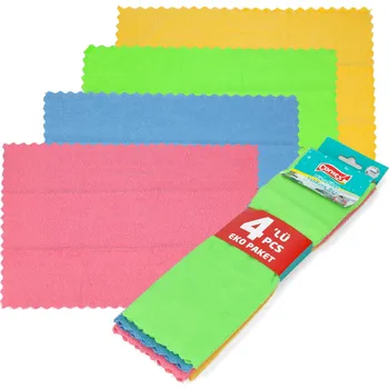 Utěrka Hadříky Utěrky z Mikrovlákna Sada 4 Kusů