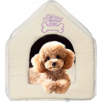 Pelíšek pro psa Domeček Bouda pelíšek potah pro psa jorkšíra, maltézáčka, pudla