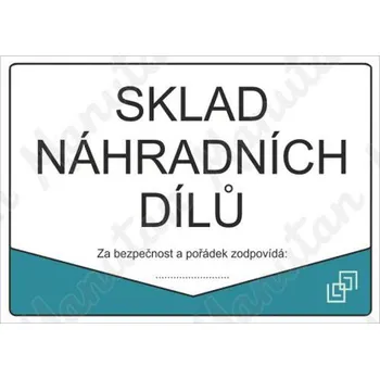 Kancelář Sklad náhradních dílů, plast 297 x 210 x 0,5 mm A4