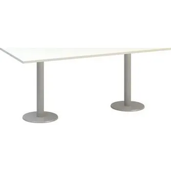 Nábytek Konferenční stůl Alfa 400, 180 x 80 x 74,2 cm, rovné provedení, dezén bílá, RAL9022