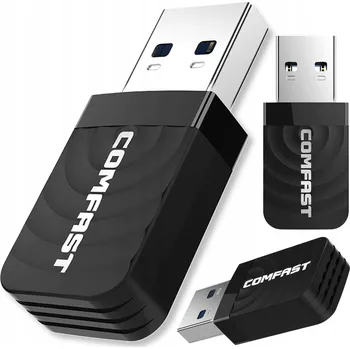Síťová karta Wifi Síťová Karta USB 3.0 Dvoupásmová 2,4 GHz 5,8 GHz Mini Adaptér AC