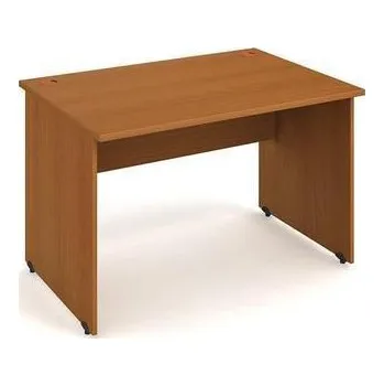 Kancelářský stůl Gate, 120 x 80 x 75,5 cm, rovné provedení, dezén třešeň