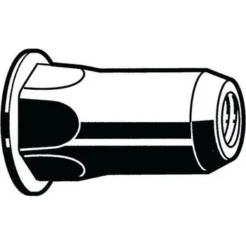 Matice Nýtovací matice kónická s šestihranem otevřený typ Ocel Pozinkované 8OCH30