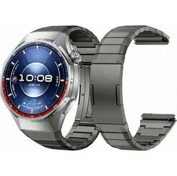 Náramek TITANOVÝ NÁRAMEK PRO HUAWEI WATCH GT6 GT 6 PRO 46 MM 46MM TITANOVÝ ŘEMÍNEK