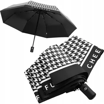 Deštník Ecarla automatický deštník s pouzdrem, vícebarevný