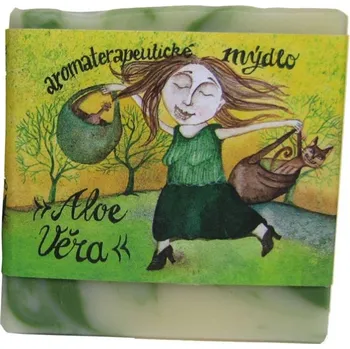 Mýdlo Mydlárna U Dvou koček AROMATERAPEUTICKÉ MÝDLO - Aloe Věra