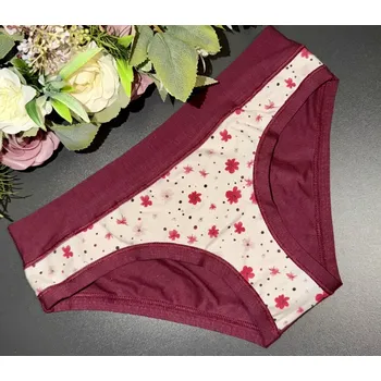 Kalhotky Dámské kalhotky Lovelygirl 6860D carminio 4 (Velikost=M)