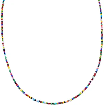 Náhrdelník Amalfi | Originální vícebarevný náhrdelník ze skleněných korálků - Lucleon