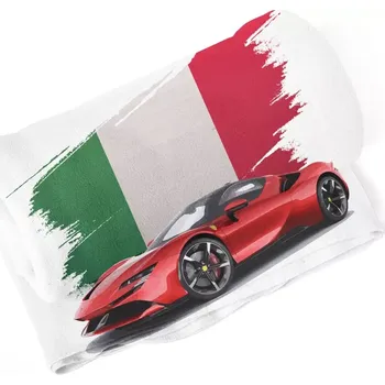 deka Sablio Deka Ferrari Italská vlajka - 150x120 cm