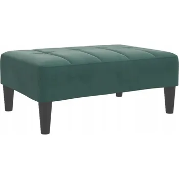 Taburet Taburet čalouněný VidaXL zelený