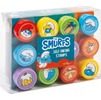 Dětské razítko ŠMOULOVÉ SAMONAMÁČECÍ RAZÍTKA s postavičkami z pohádky a hry