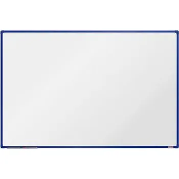 Kancelář Bílá magnetická tabule boardOK, 180 x 120 cm, modrá