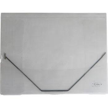 Plastové spisové desky Round, 10 ks, transparentní