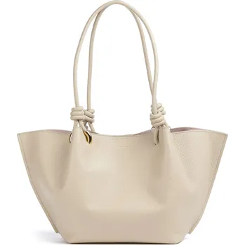 Kabelka Coccinelle Finn - Velká kabelka v písková, kůže, 50553136 | Kabelky pro ženy & muže