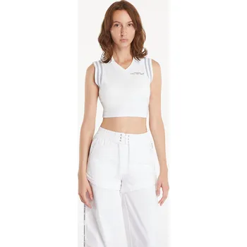 Dámské tričko Top Converse x Feng Chen Wang Polo Top White/ Arctic Ice L