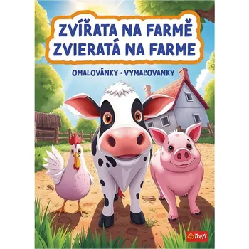 omalovánky Omalovánky Zvířata na farmě 20 × 27,5 cm