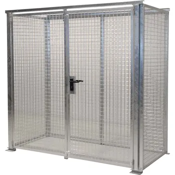 Klec pro skladování tlakových lahví bez podlahy a střechy, 2 19073