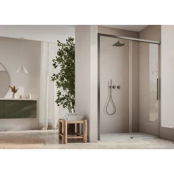 Sprchové dveře D36S2 - jednodílné posuvné dveře 120 cm D36S2120