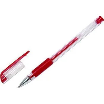 Gelový roller, 10 ks, červený